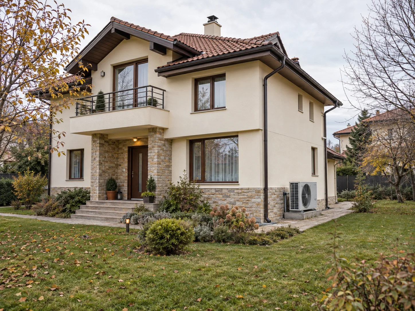 Проект с термопомпа в Банкя — къща с площ 186 m²